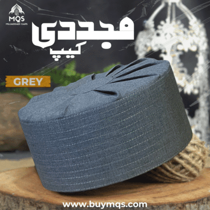 Mujaddadi Cap – Grey