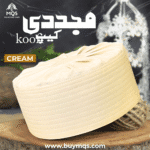 Mujaddadi Cap – Cream